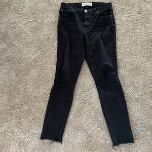 Reformation jeans, black, seize 26